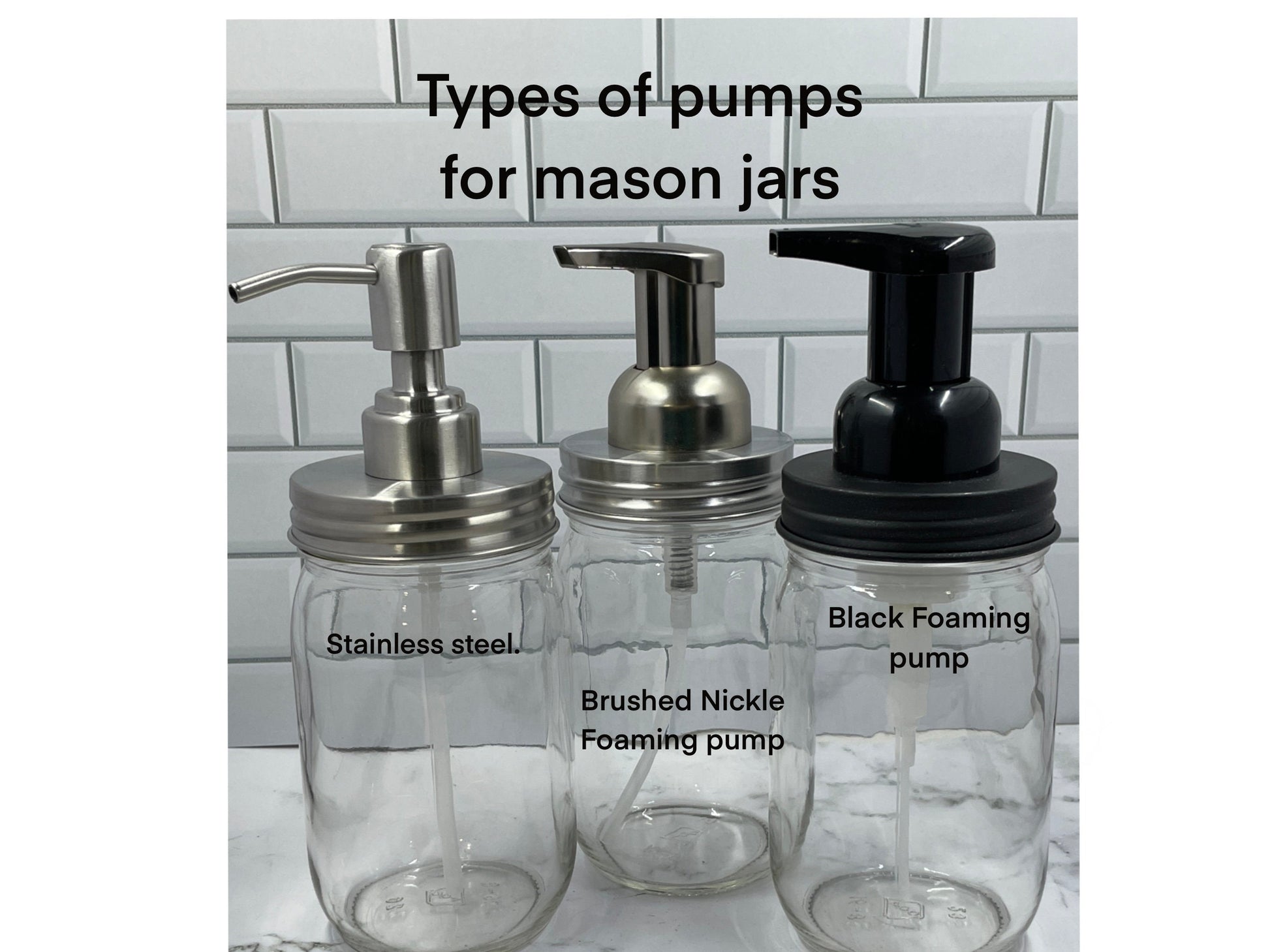 Hand paint St. Patrick’s Day Mason Jar Soap Dispenser
