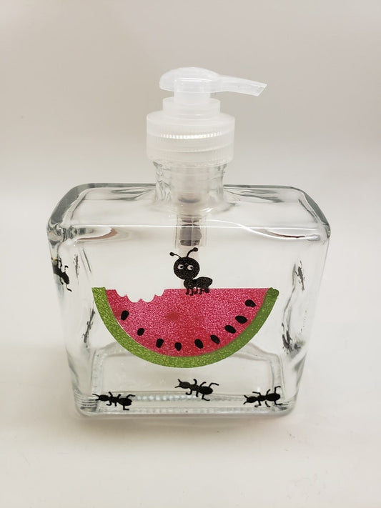 Hand Painted Watermelon Soap or Lotion Dispenser