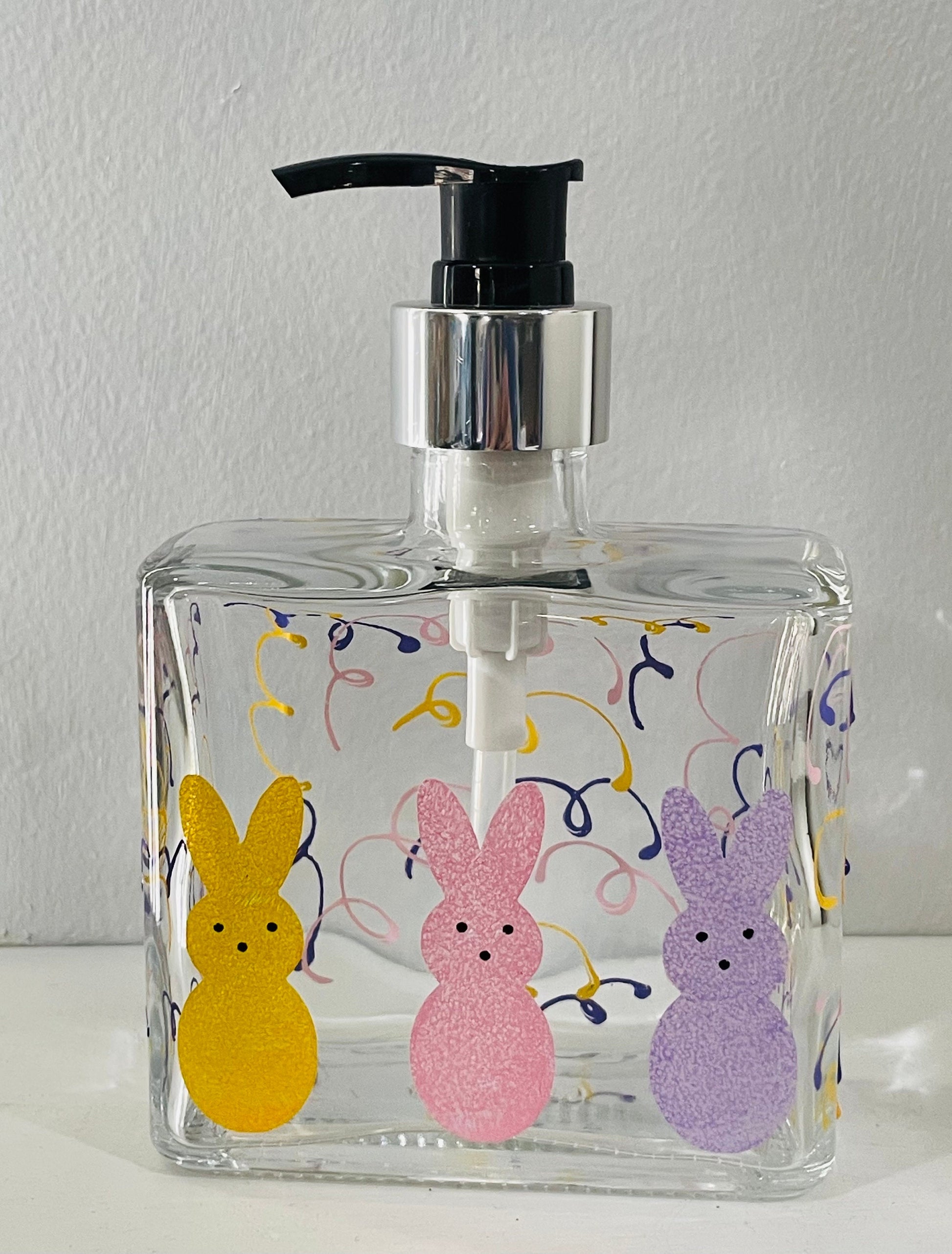 Easter Bunny Soap or Lotion Dispenser 8.5 oz dispenser