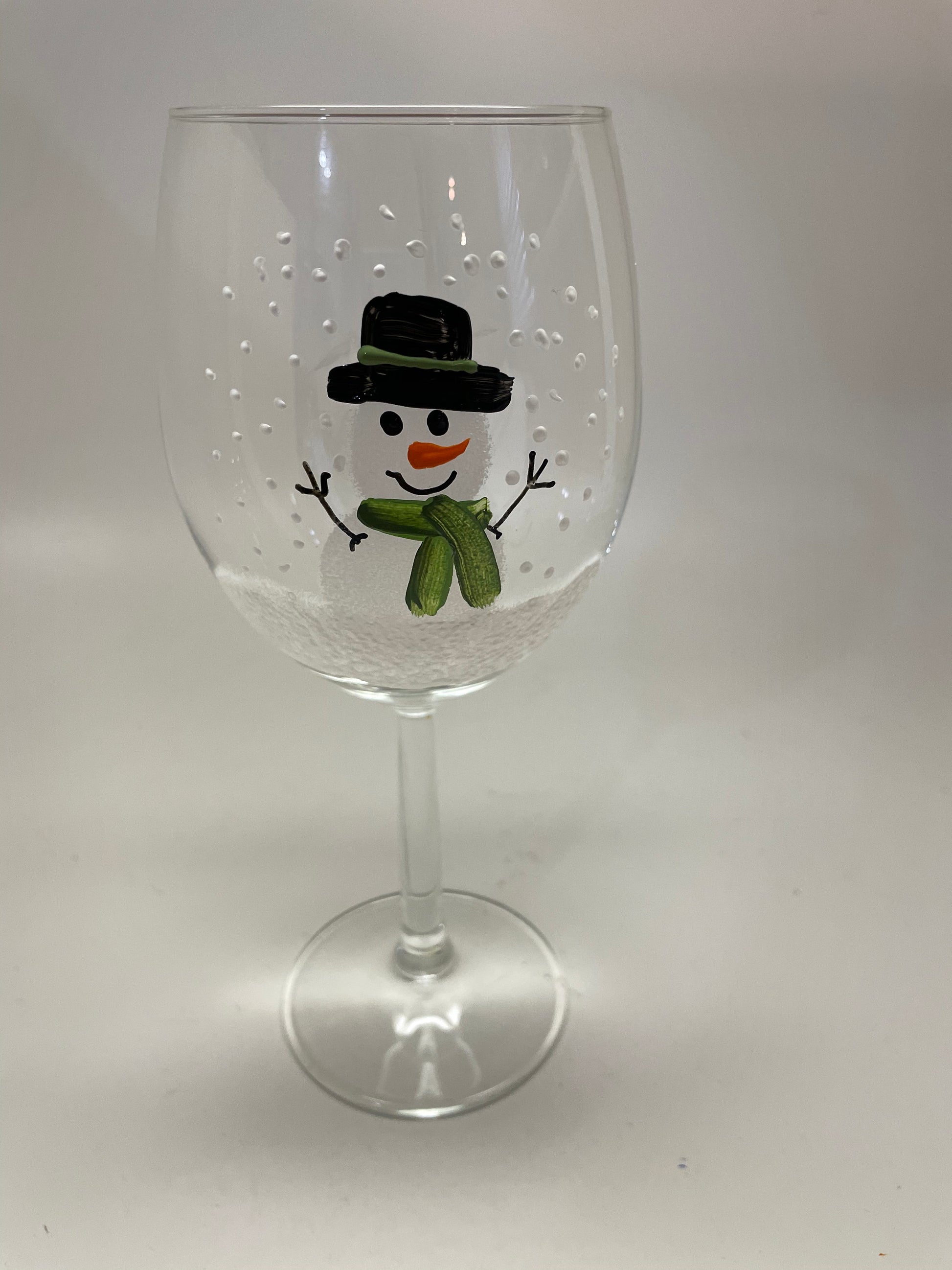 Cute Snowman Glassware